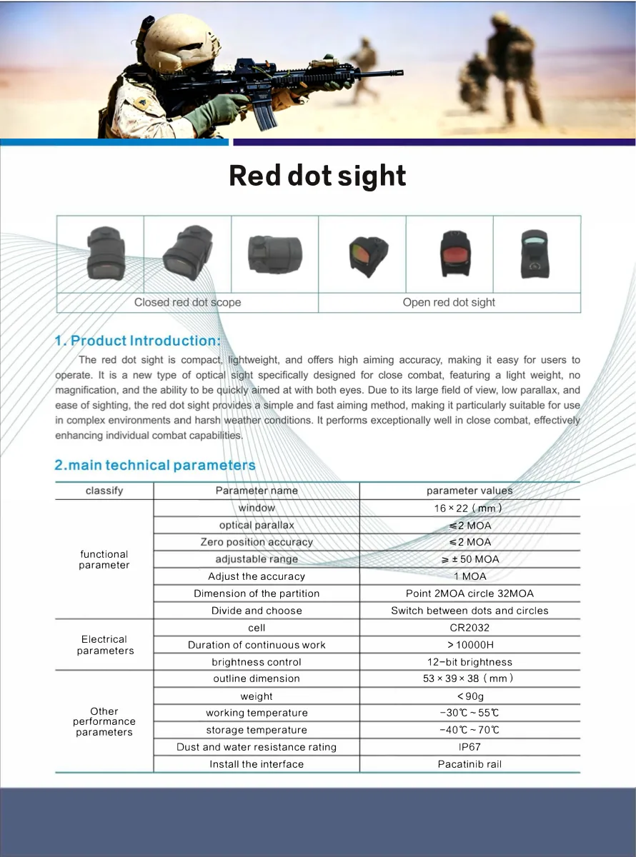 Red dot sight