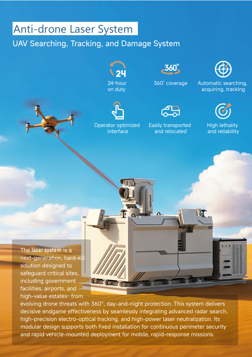 Anti-drone Laser System product visual